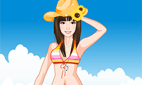 A Day at the Beach Dress Up - miniatura gry
