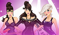 Girl Rock Band Dress Up - miniatura gry