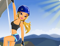 Rockclimber Girl - miniatura gry