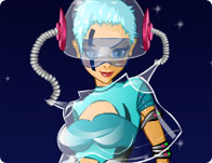Space Girl Dress Up - miniatura gry