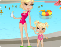 Swimming with Mom - miniatura gry