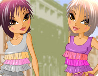 Twin Sisters Dress Up - miniatura gry