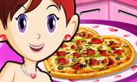Valentine Pizza: Sara's Cooking Class - miniatura gry